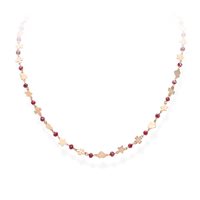 Necklace Amen Woman in Silver Cristallo CLCQSRR